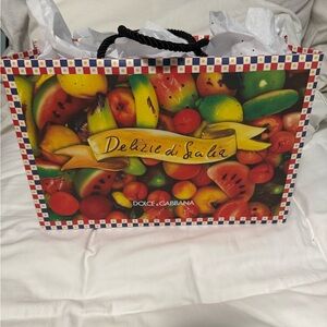 Dolce & Gabbana Multicolor Gift Bag gorgeous! 😍